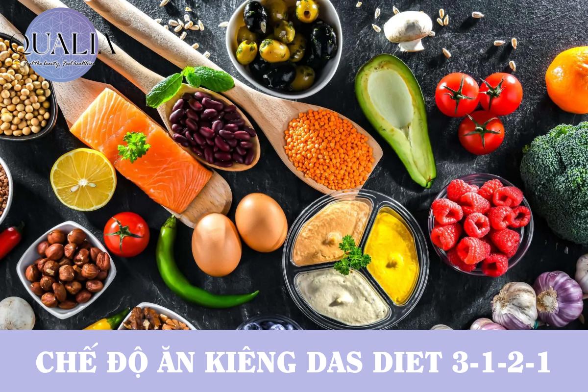 Chế độ ăn kiêng Das Diet 3-1-2-1 là gì?